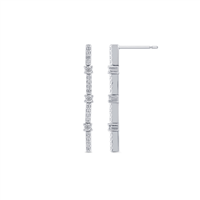 Orecchini Bliss Donna Bl via lattea in Oro bianco Diamante 0.14 Ct 20109721 - 20109721